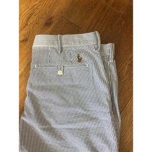 Polo Ralph Lauren Blue Seersucker Shorts 36